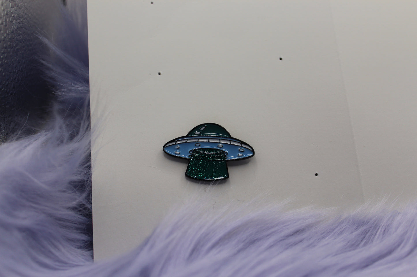 Sparkly UFO Pin