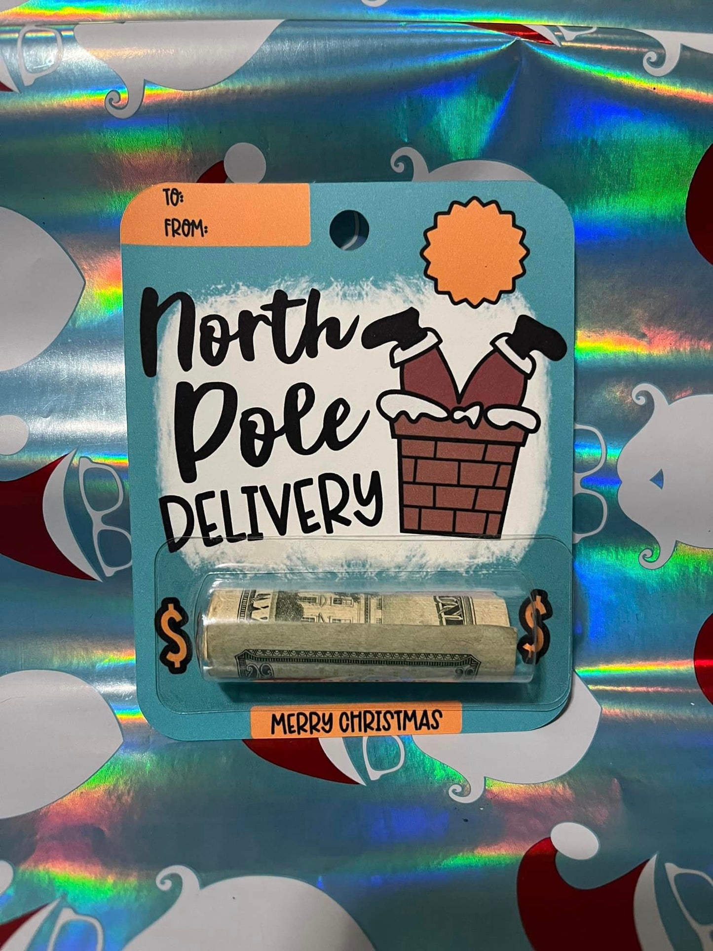 North Pole Delivery Money Card