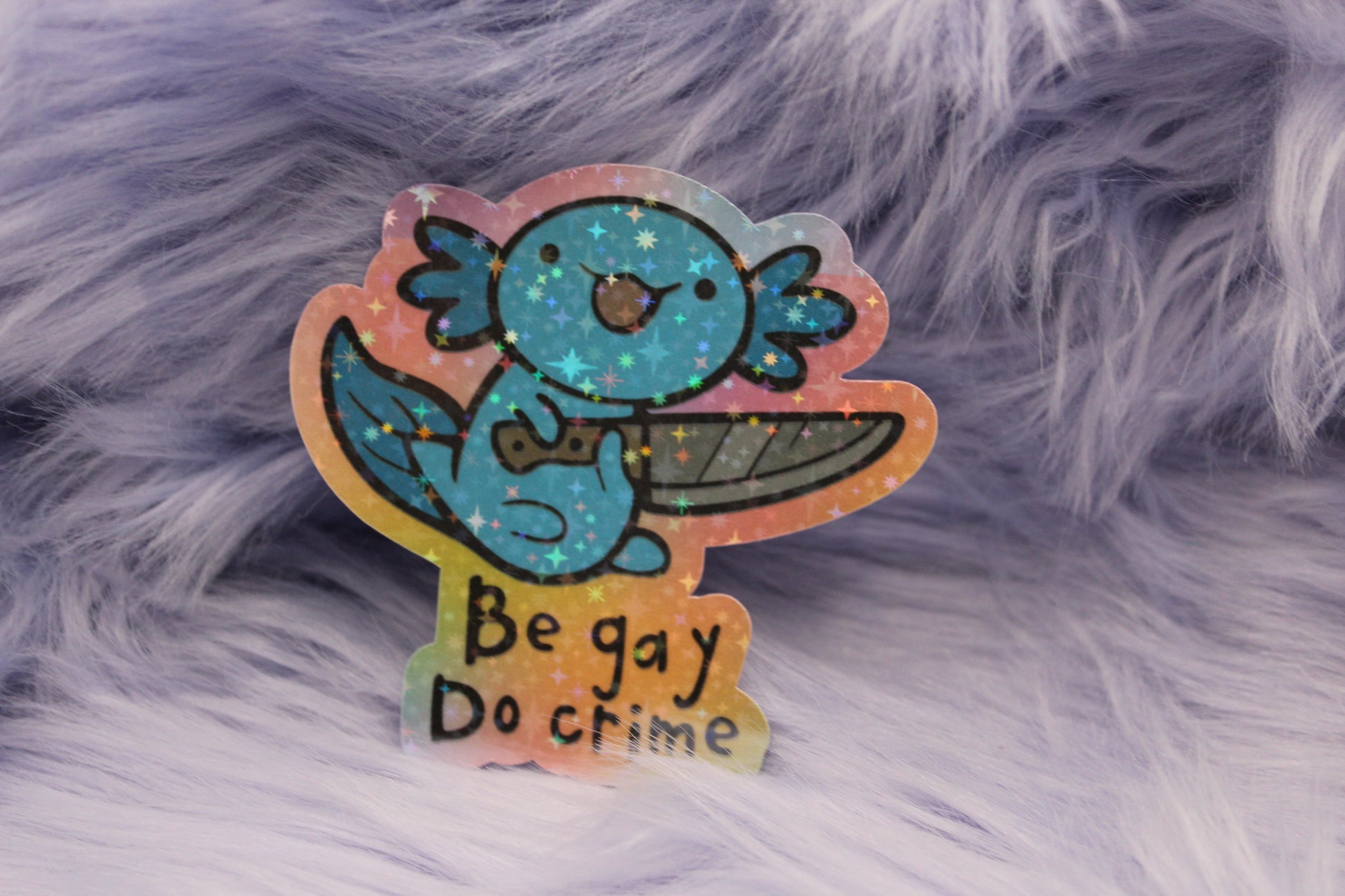 Be Gay Do Crime: Axolotl – LS Vinyl Creations AZ