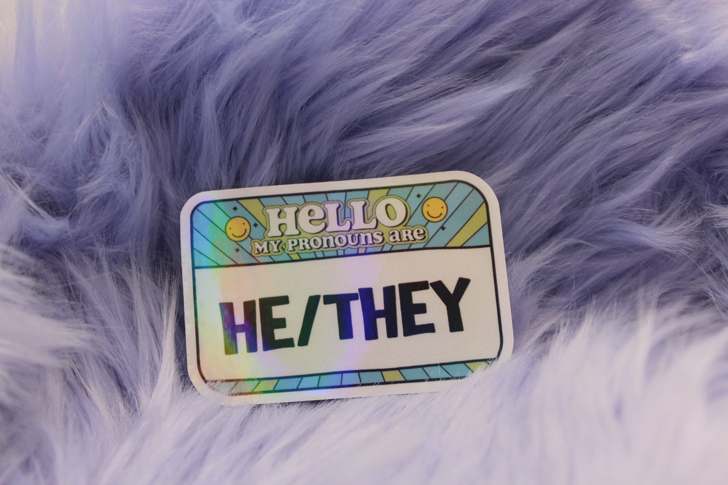 My Pronouns Are He/They