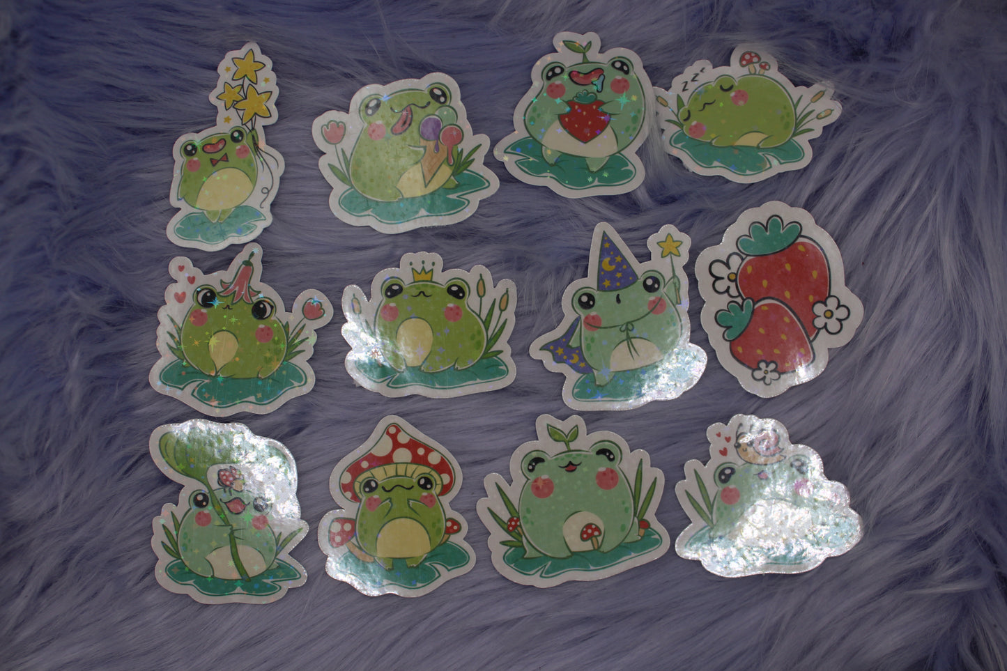 Cute Frog Sticker Pack