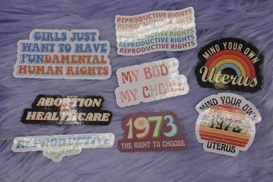 Women's Rights Sticker Pack