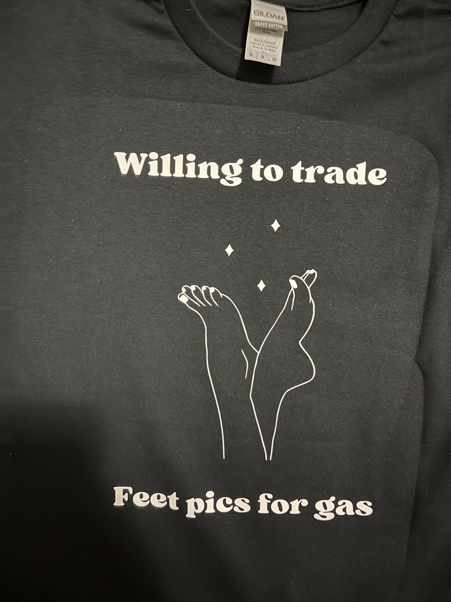 Willing To Trade Feet Pics For Gas