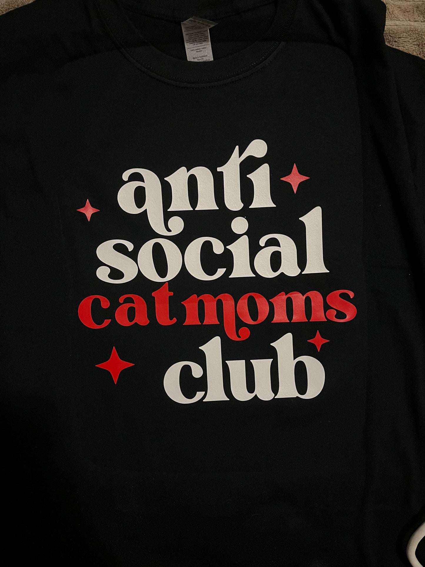 Anti Social Cat Moms Club